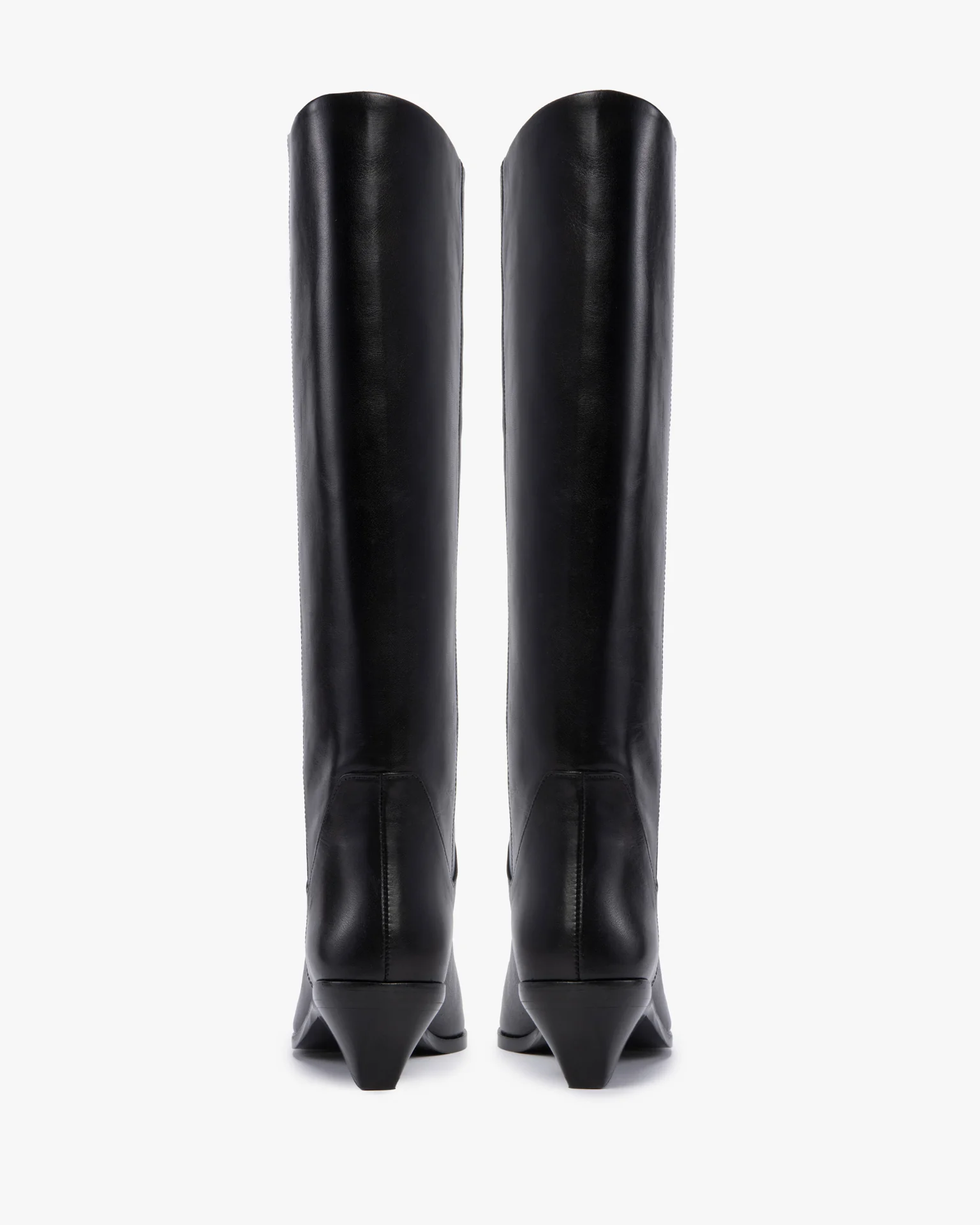 Saga Boot in Black Leather - Image 4