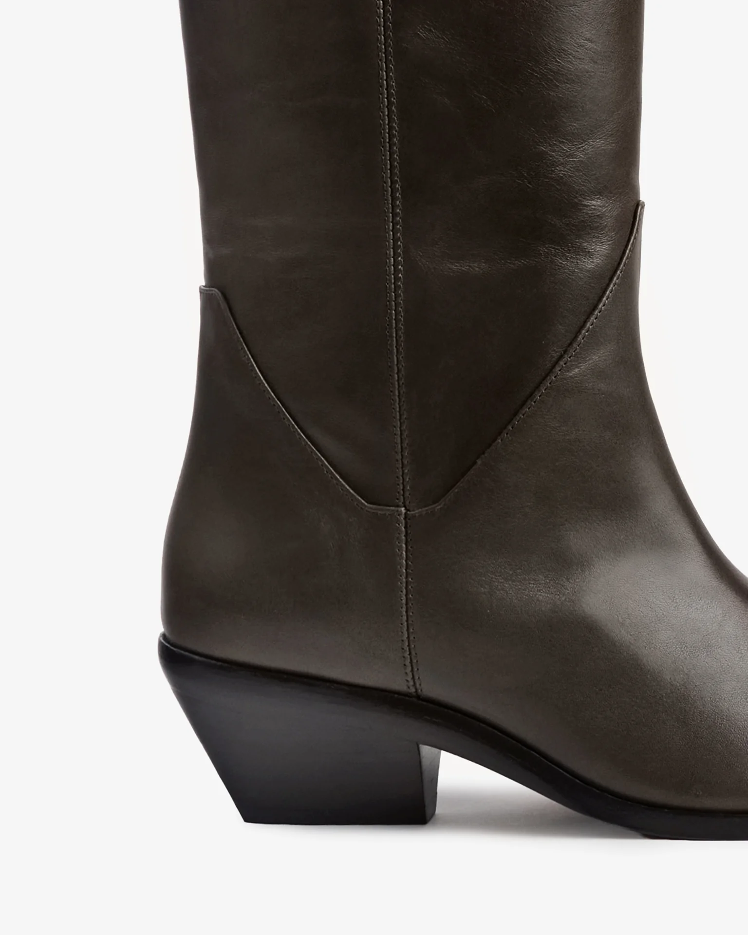 Saga Boot in Mocha Leather - Image 5