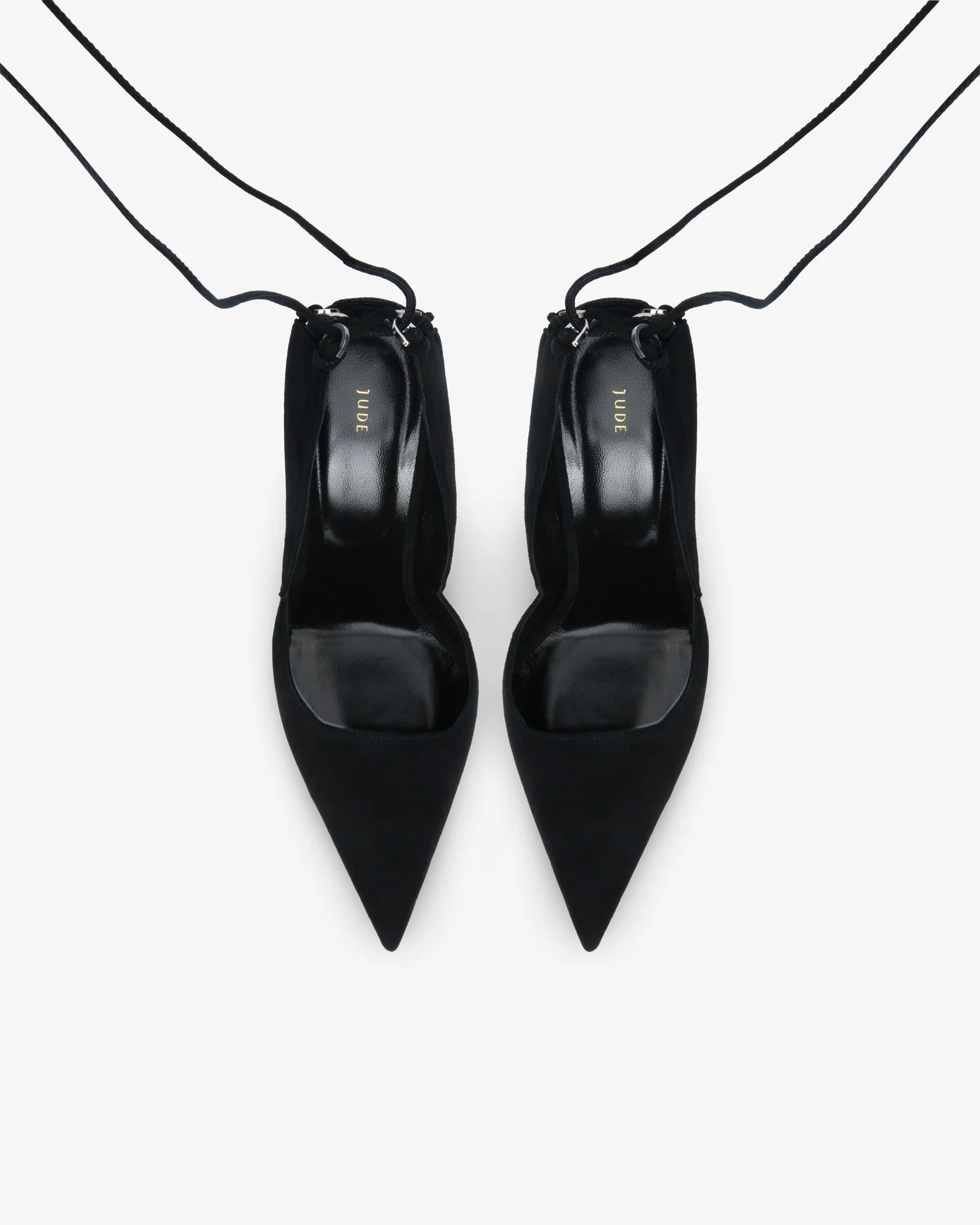Scoop Pump Black Suede Leather - Image 4