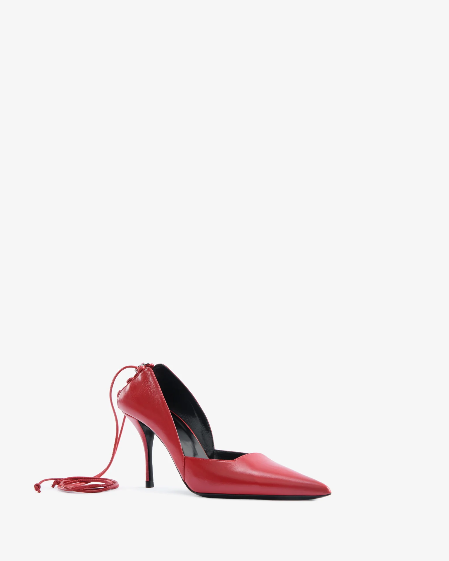 Scoop Pump Red Leather - Image 3