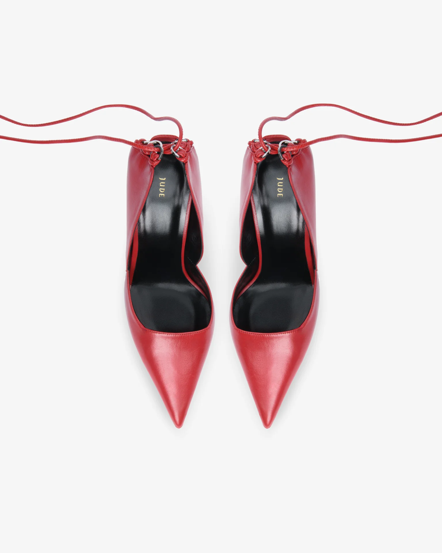 Scoop Pump Red Leather - Image 4