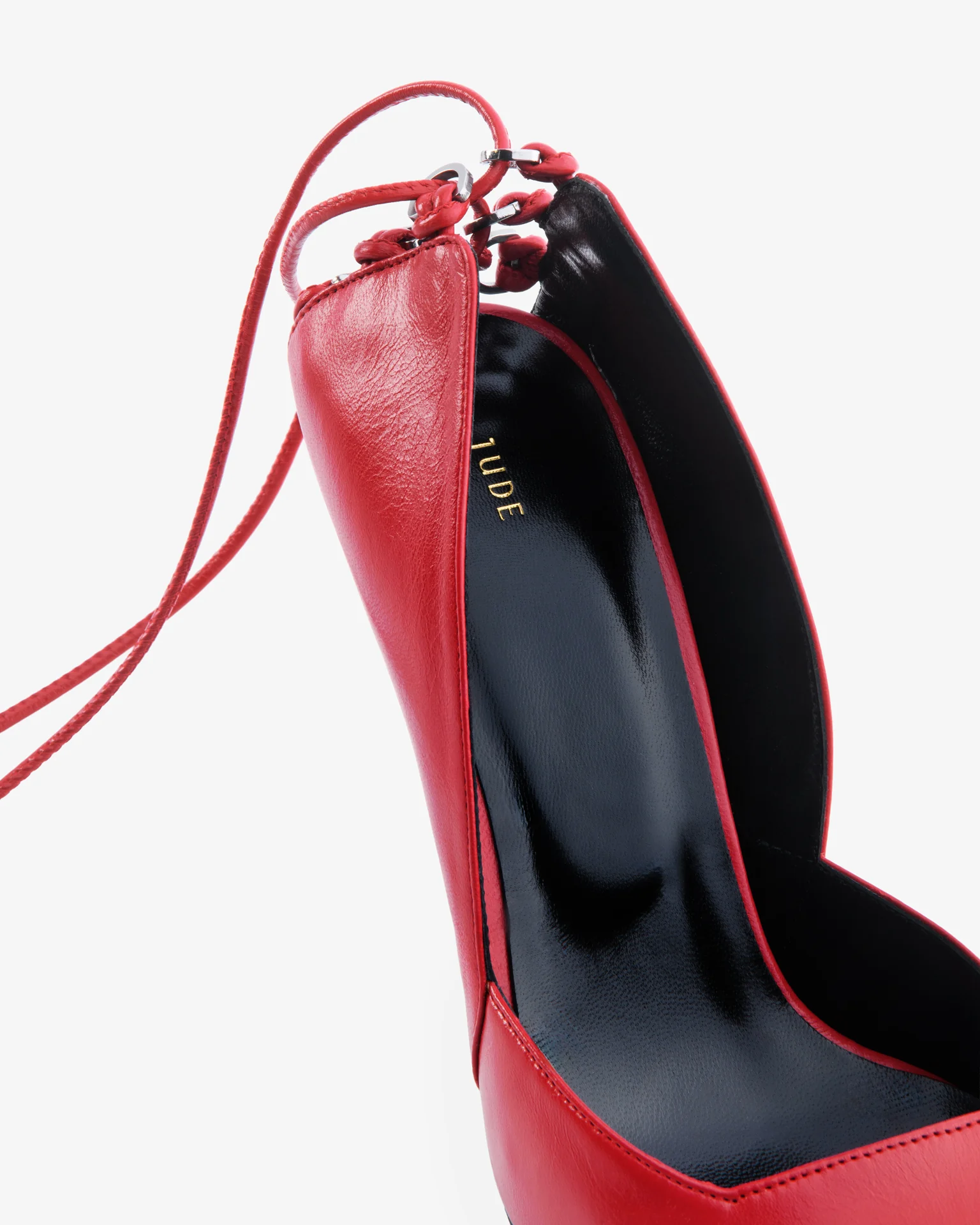 Scoop Pump Red Leather - Image 6