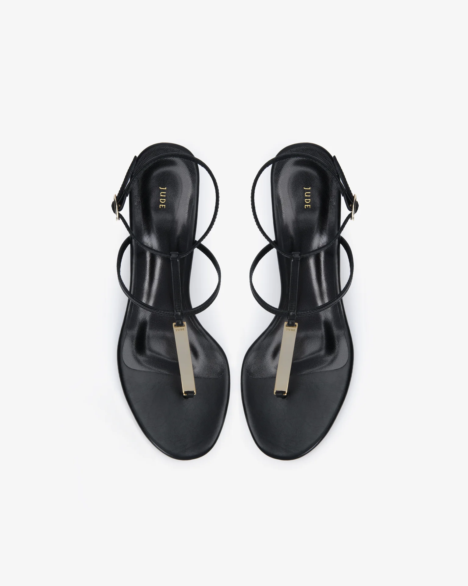Solo Sandal Black Leather - Image 4