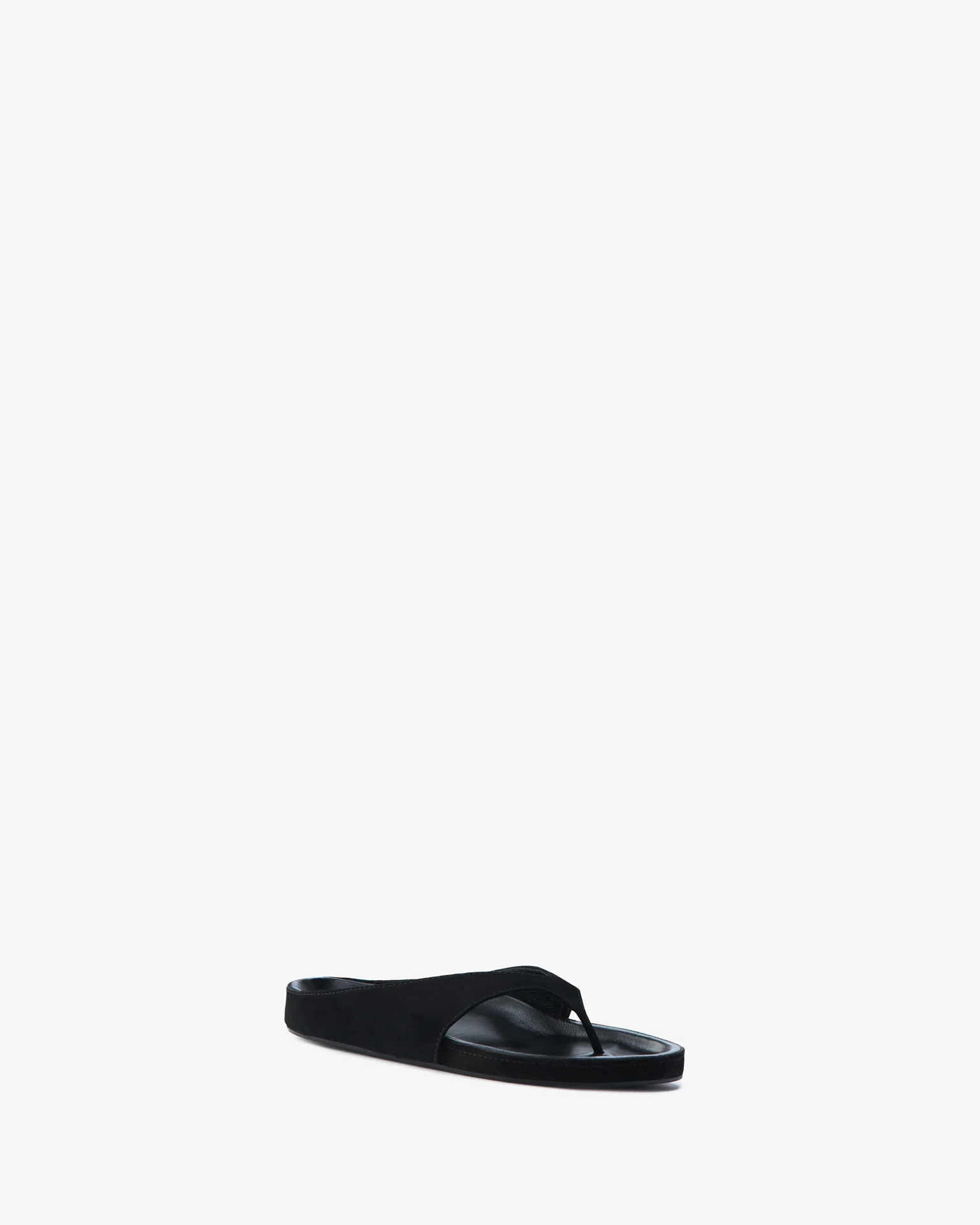 Yaga Flat Black Suede Leather - Image 2