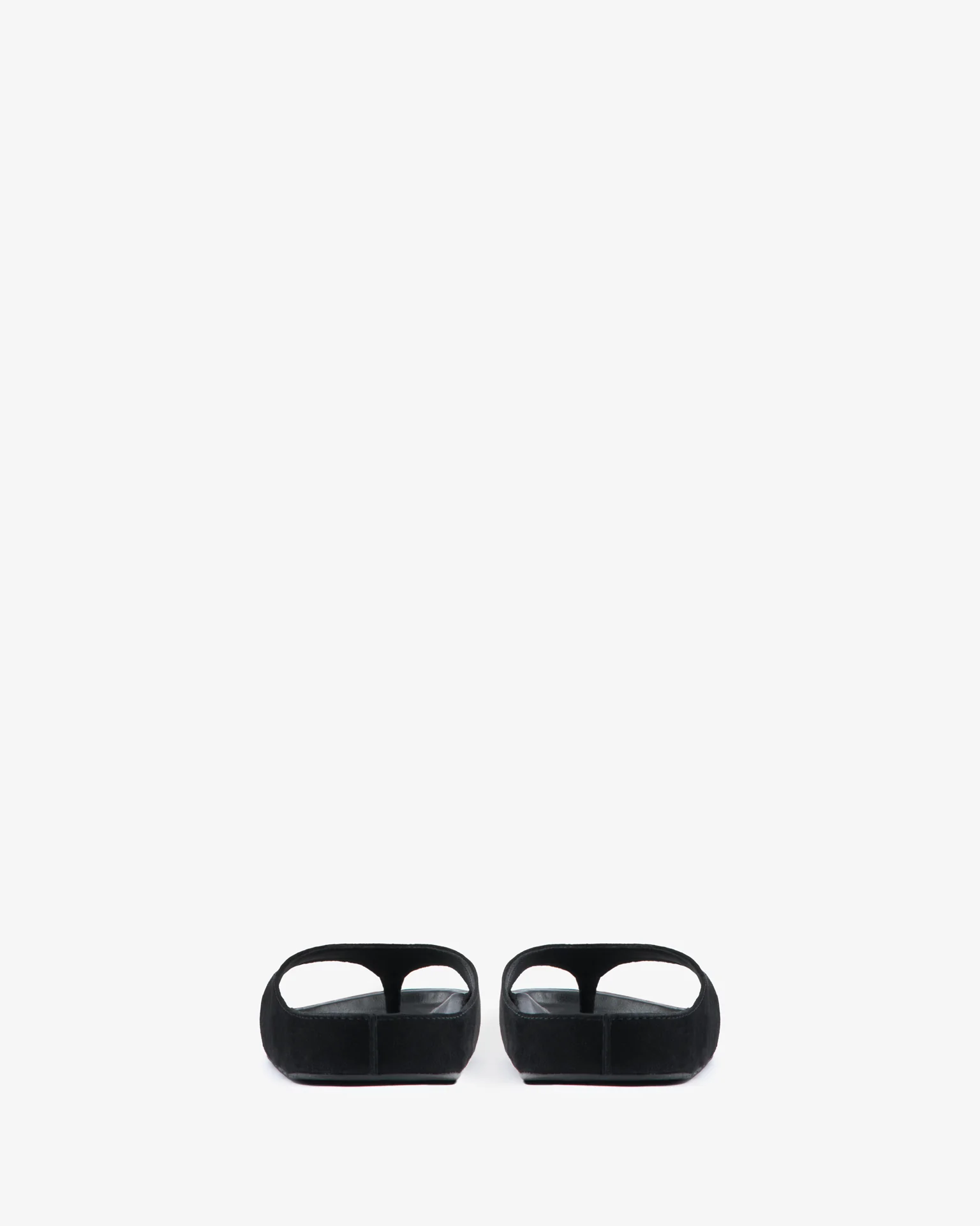 Yaga Flat Black Suede Leather - Image 4