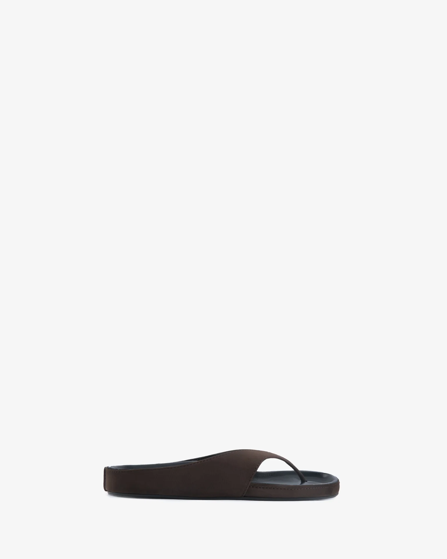 Yaga Flat Brown Nubuck Leather