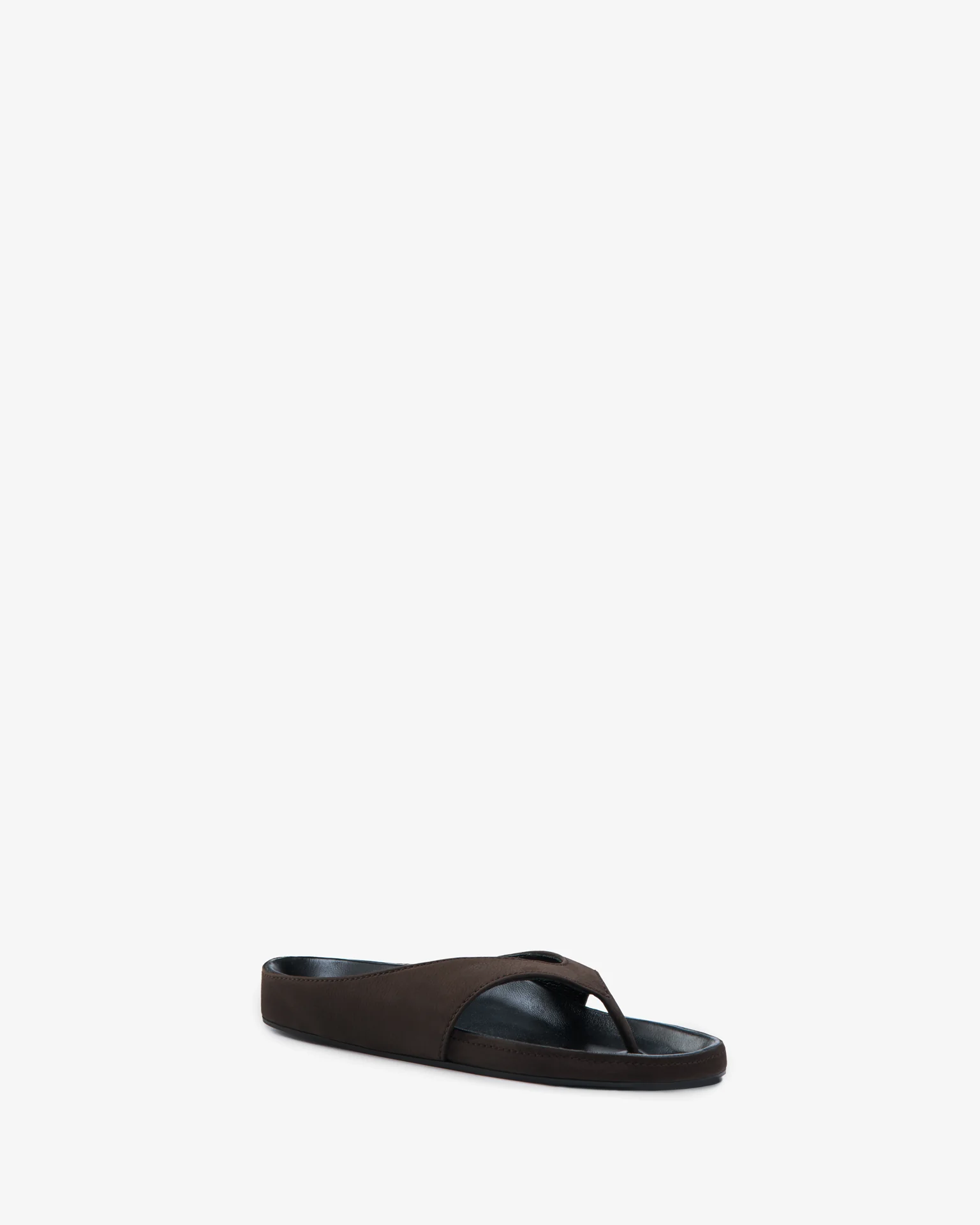 Yaga Flat Brown Nubuck Leather - Image 2