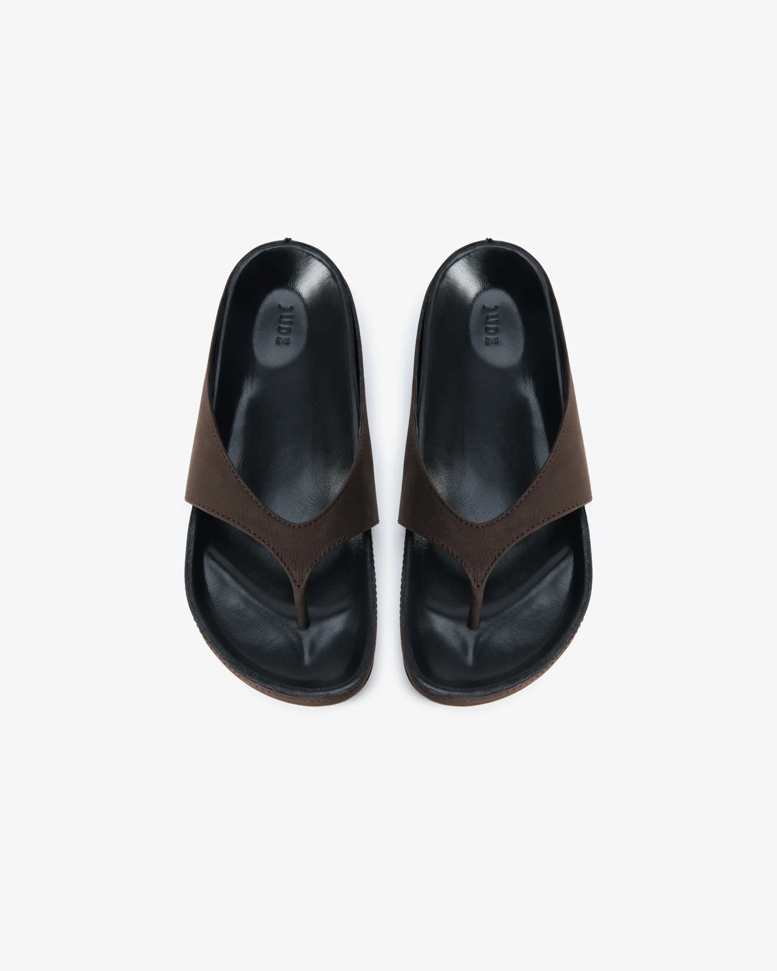 Yaga Flat Brown Nubuck Leather - Image 3