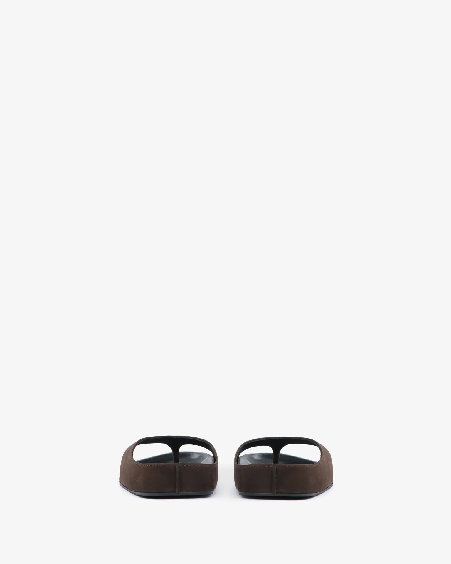 Yaga Flat Brown Nubuck Leather - Image 4