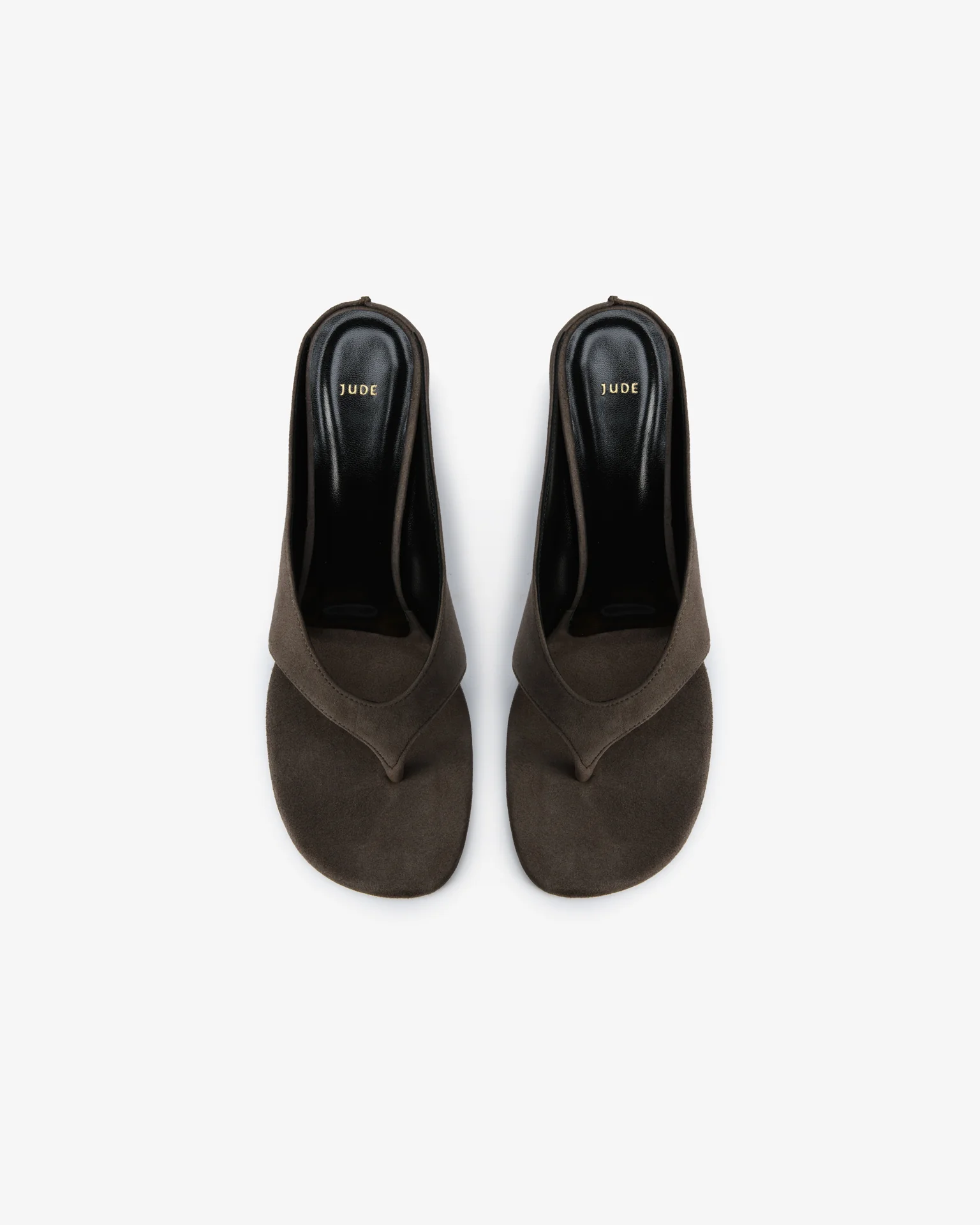 Yaga Wedge Sandal Cacao Suede Leather - Image 3
