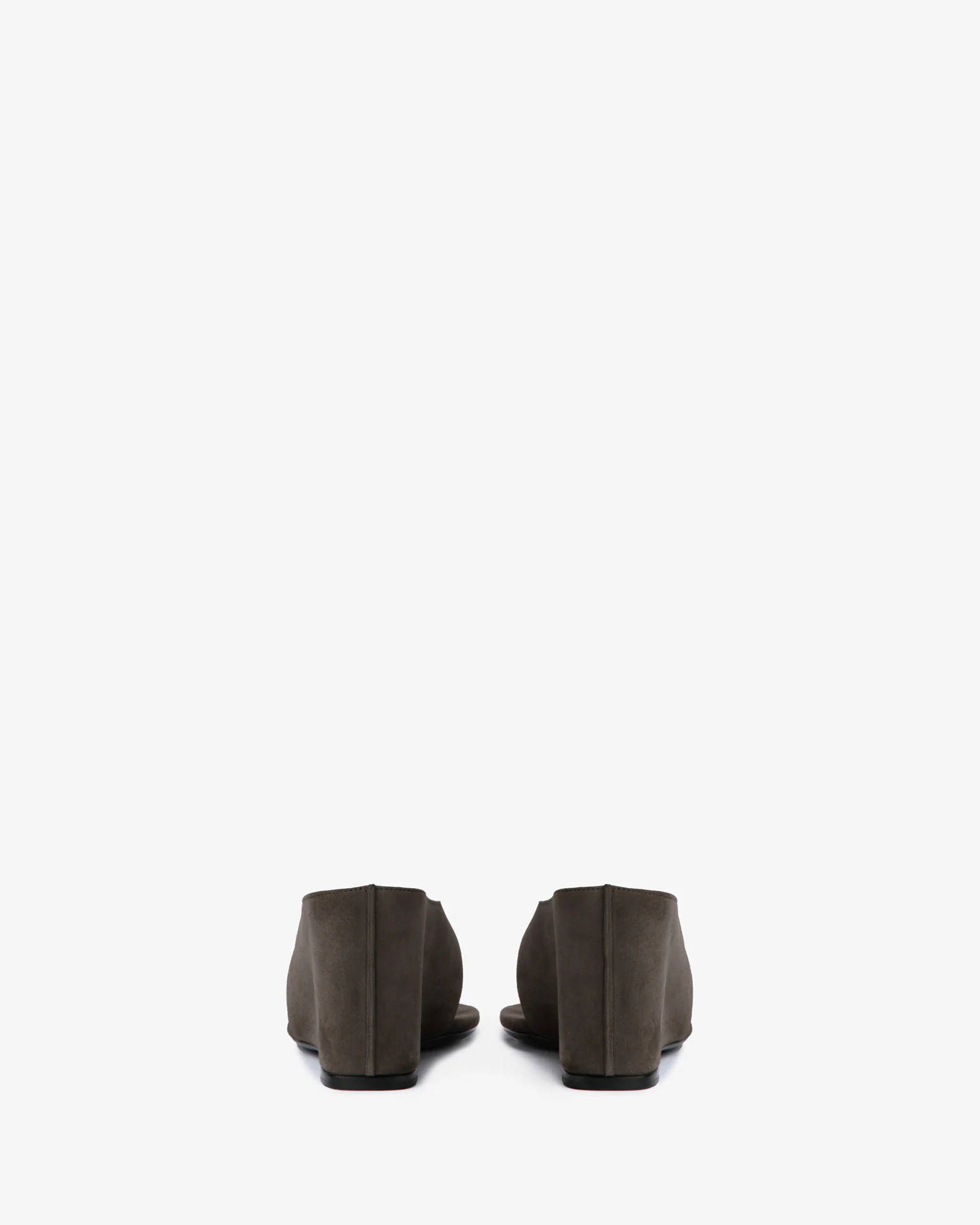 Yaga Wedge Sandal Cacao Suede Leather - Image 4