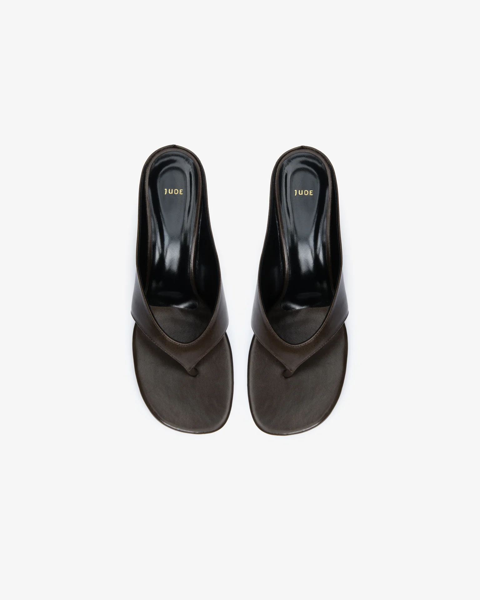 Yaga Wedge Sandal Mocha Leather - Image 4